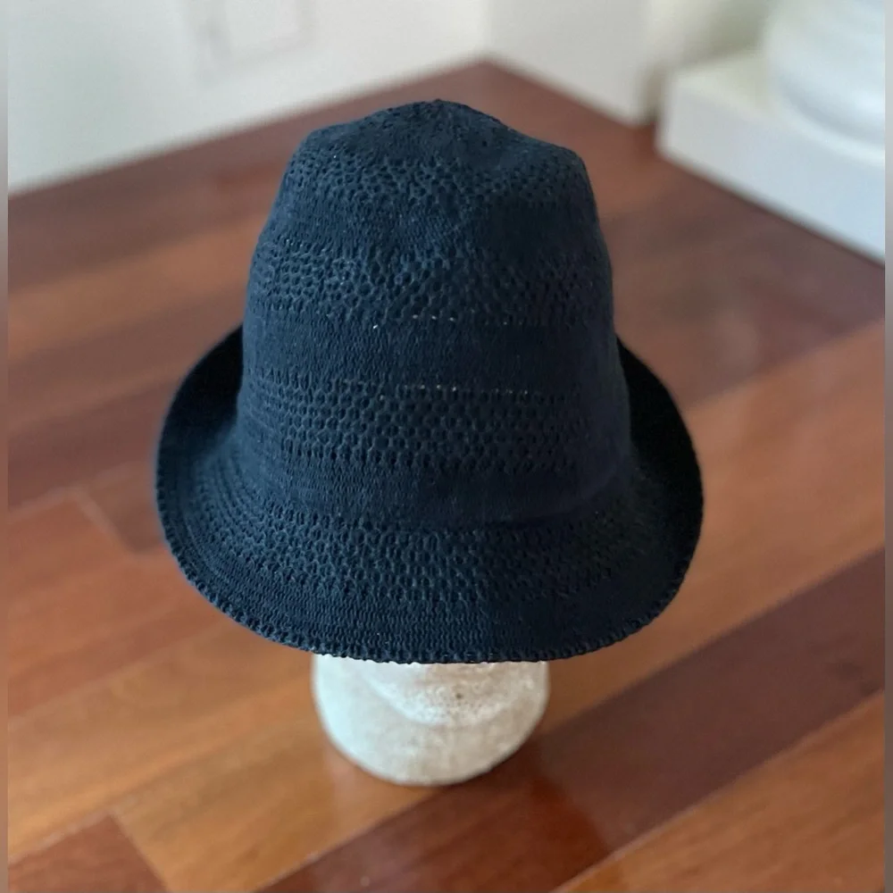 Back Women Summer Hat OS One Size